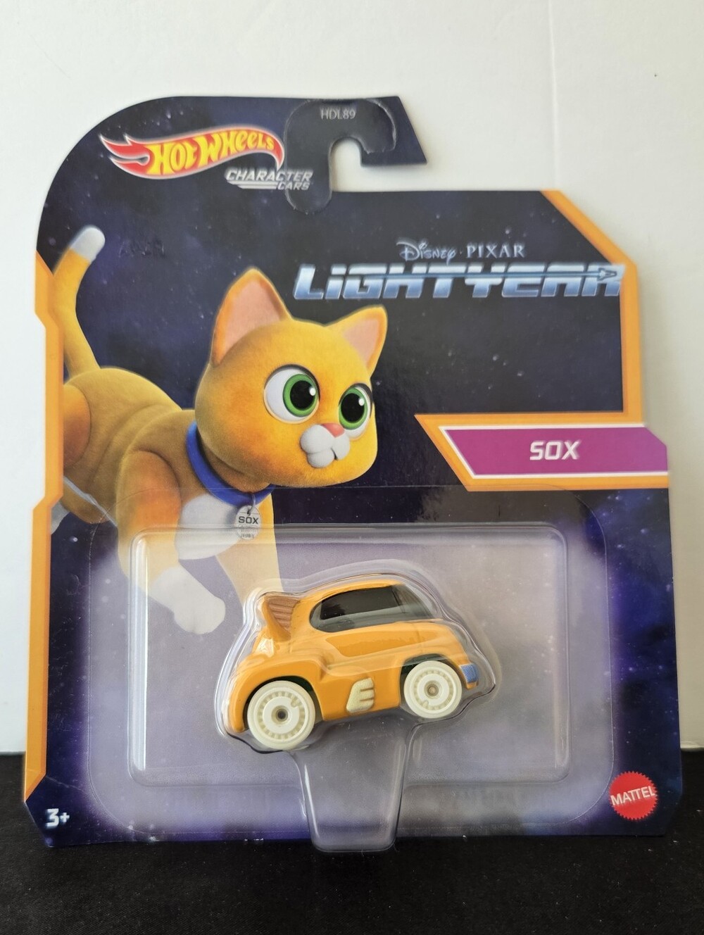 Hot Wheels Disney Pixar Lightyear Sox Character Car Diecast NIP HDL89 Mattel
